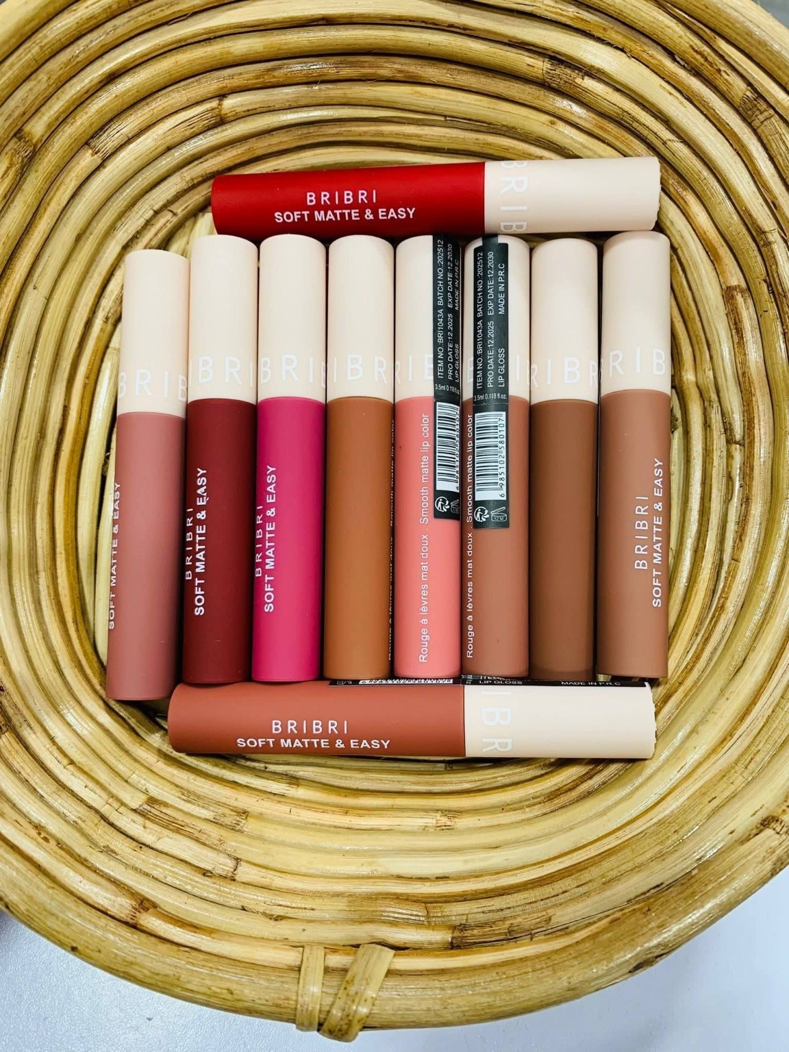 BRIBRI Soft Matte Lip Set