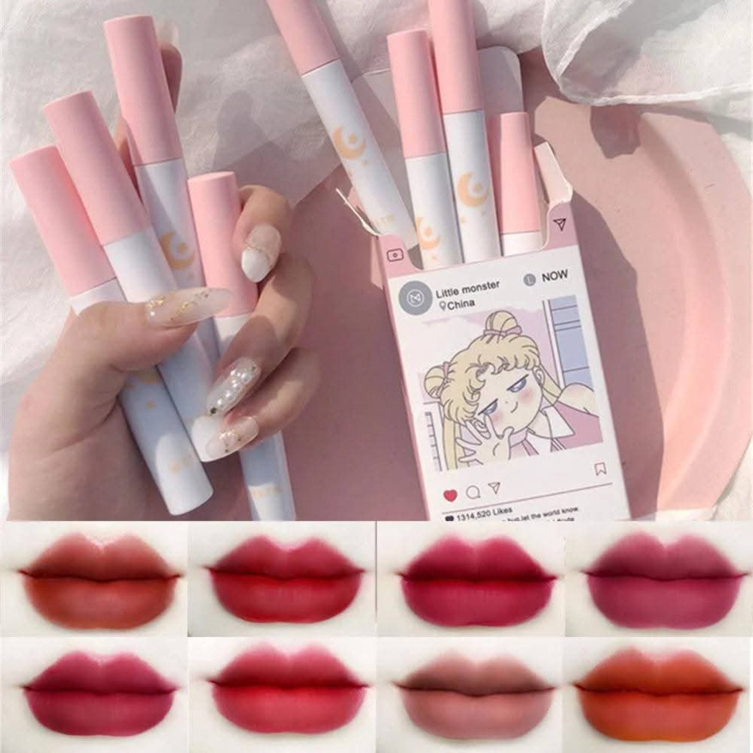 Pink Tone Lip Collection