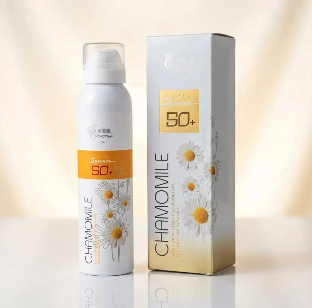 Chamomile Whitening Spray Sunscreen SPF 50+