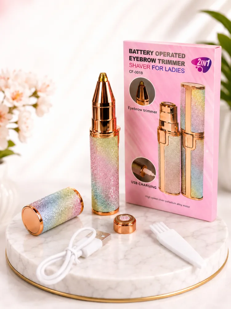 Flawless 2-in-1 Eyebrow Trimmer & Shaver